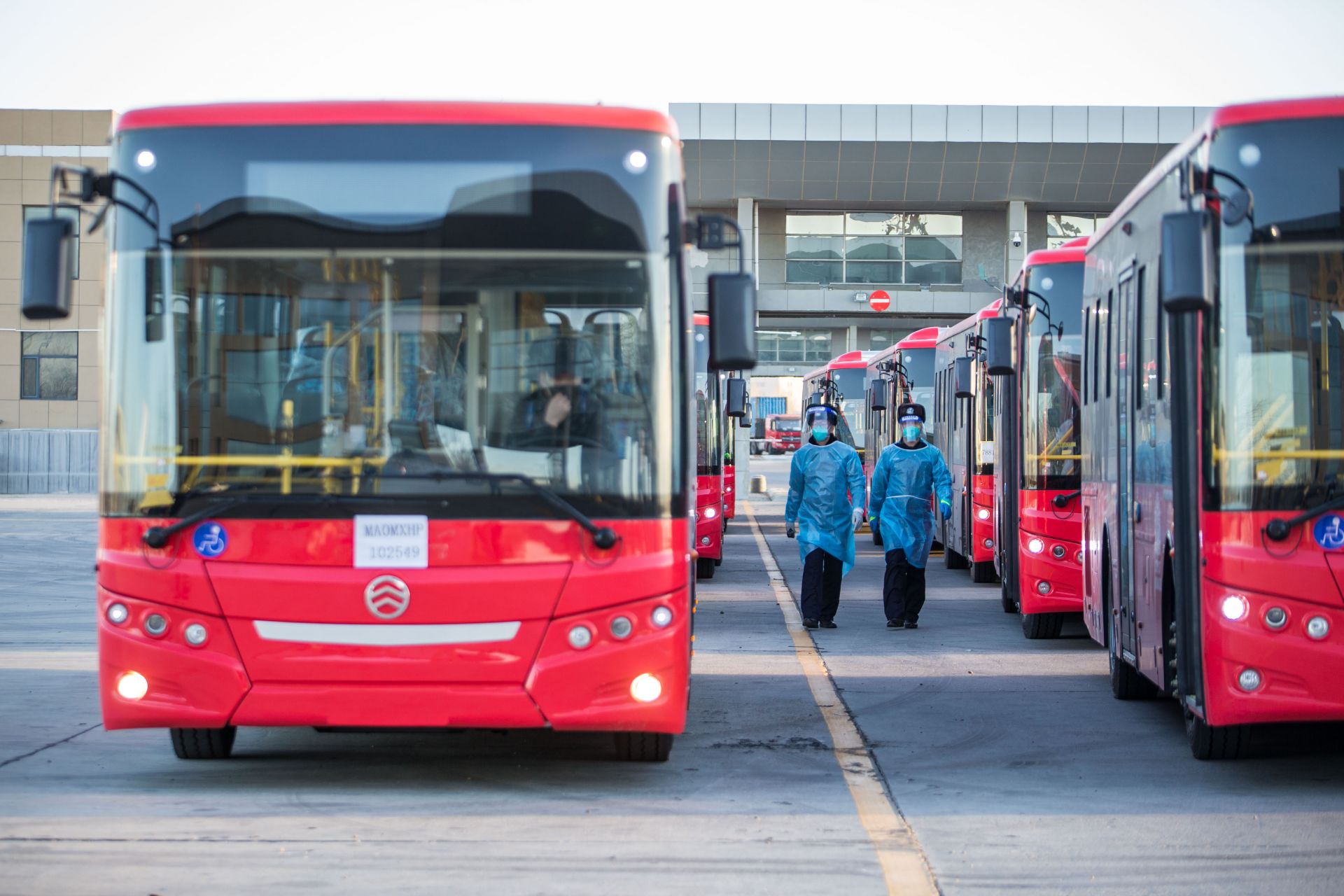 224辆"中国制造"公交车出口蒙古国