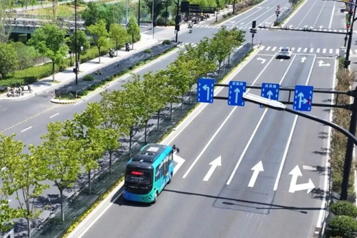 中国电科承建浙江省最长自动驾驶接驳线投用