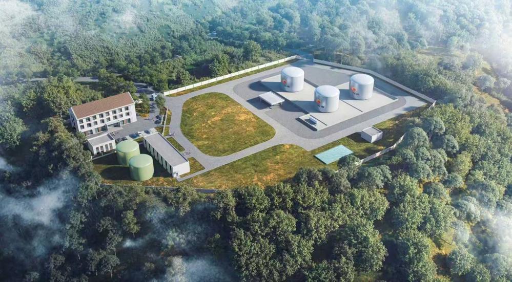 重庆万州机场油库迁建项目效果图