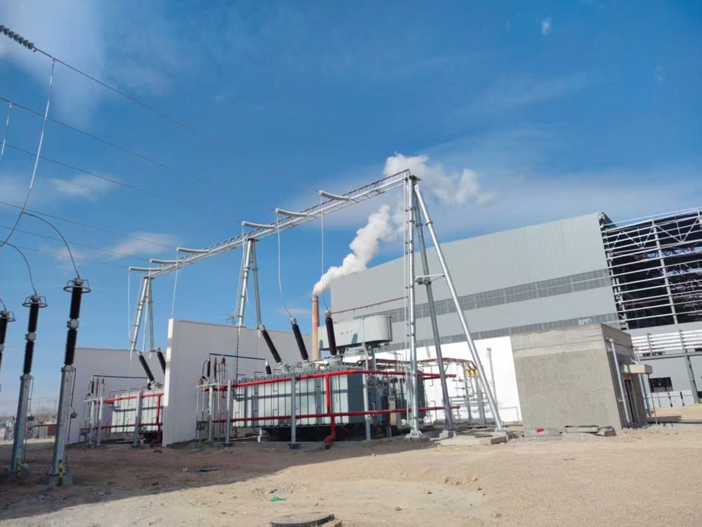 内蒙古翔福源网荷储一体化项目220kV降压站照片1