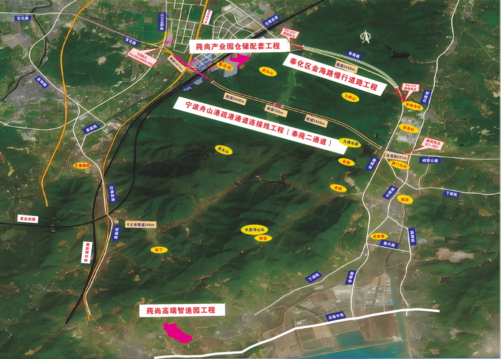 奉化莼尚智造产业园项目整体平面图(1)