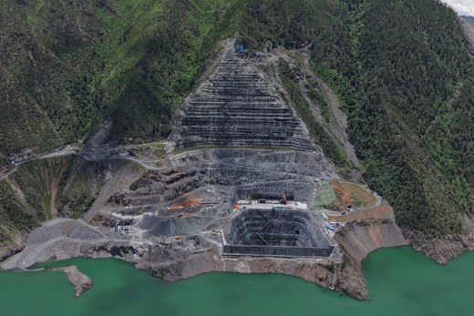 国投集团雅砻江两河口抽水蓄能电站进入全面建设高峰期