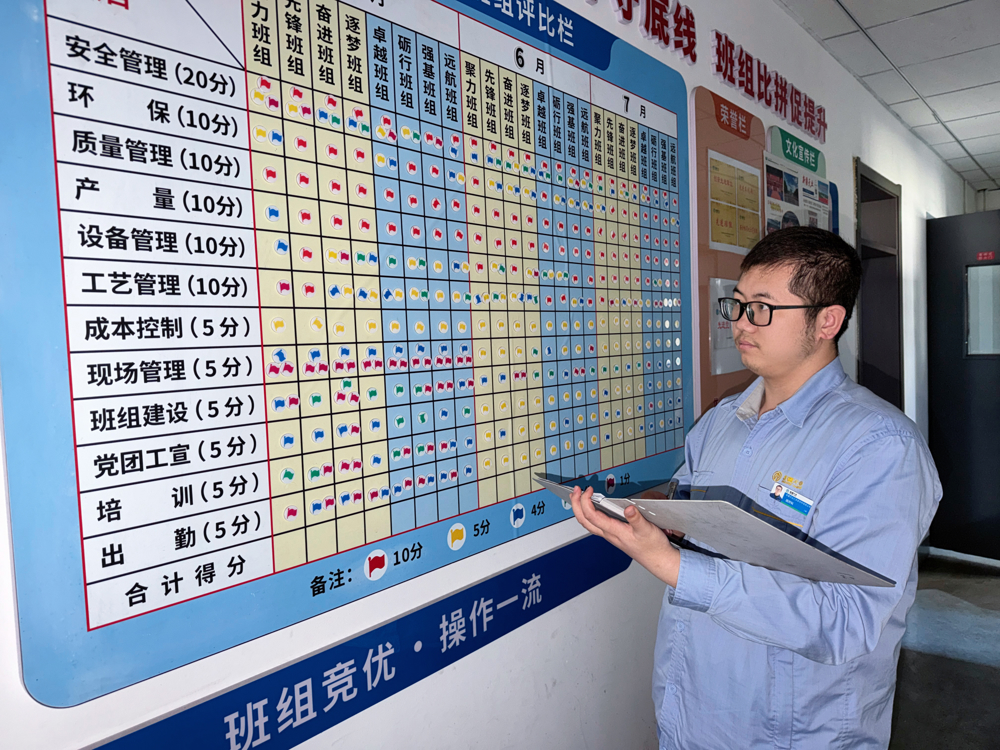 天业汇祥乙醇厂扎实开展班组月度评比活动，赋能基层提质增效 (1)