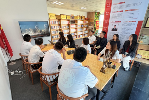 中铁物贸沈阳分公司团委组织开展"铭记烽火岁月 砥砺青春担当"主题团日活动