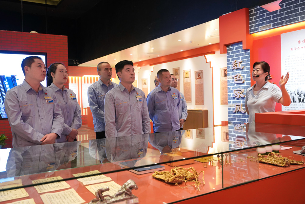 传承军垦家风_凝聚奋进力量_天能化工有限公司各党支部开展共建活动